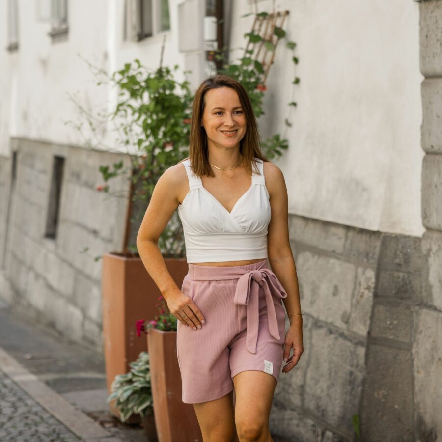 Kratke hlače / dusty pink - Image 4